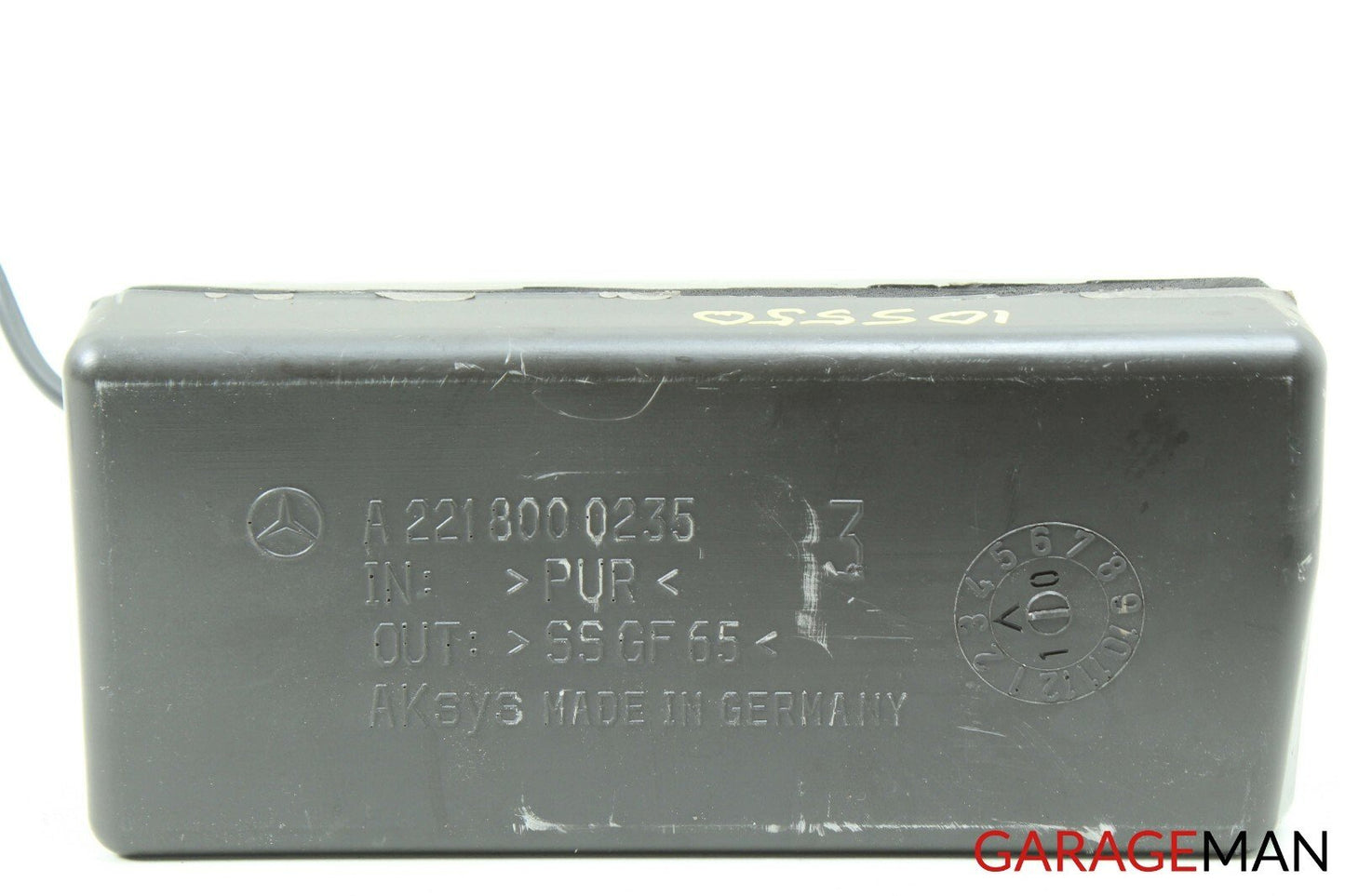 07-13 Mercedes W221 S550 Hydraulic Trunk Locking Pump Cover Case Assembly OEM