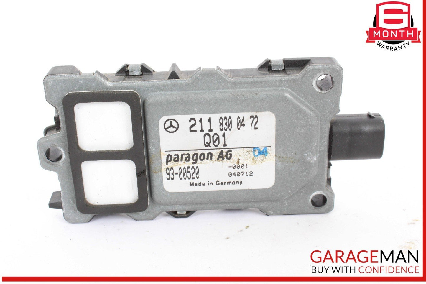 00-12 Mercedes W211 E500 CL500 Air Quality Sensor Module 2118300472 OEM