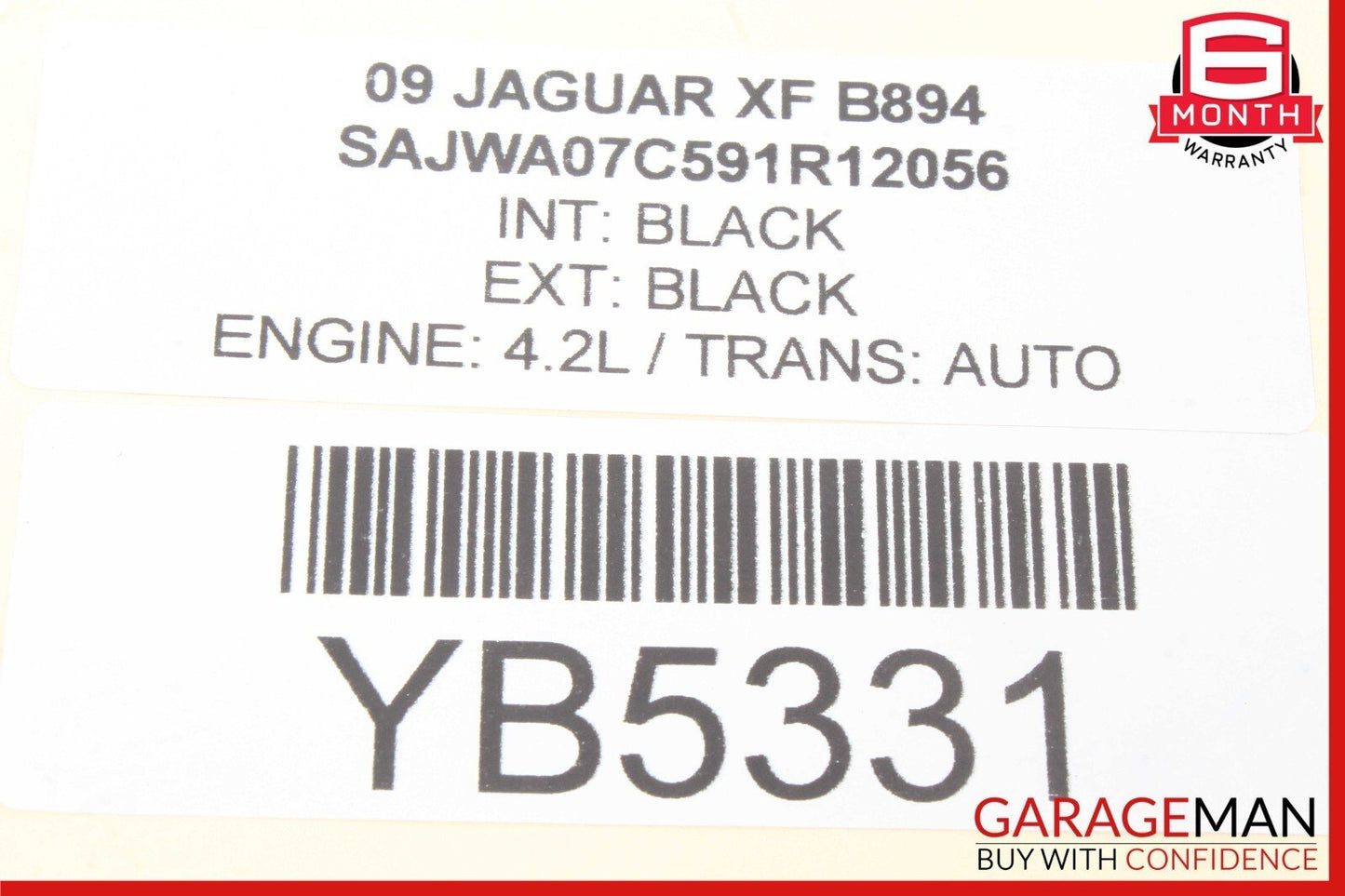 09-15 Jaguar XF XFR HVAC AC A/C Ambient Temperature Sensor 8X238B506AA OEM