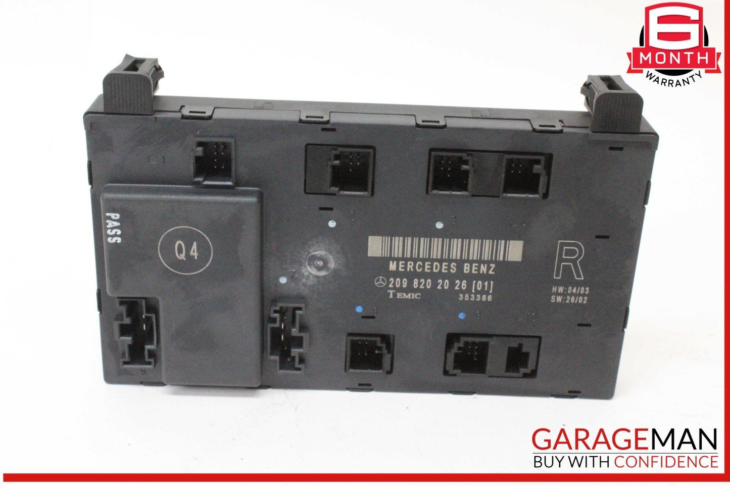03-09 Mercedes W209 CLK350 CLK550 Front Right Door Control Module Unit OEM