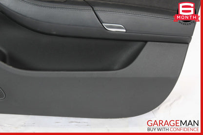 11-17 Audi A8 Interior Door Panel Front Right Passenger Side Black OEM