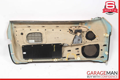 96-02 Mercedes R129 SL500 Front Right Side Interior Door Panel Leather Saffron