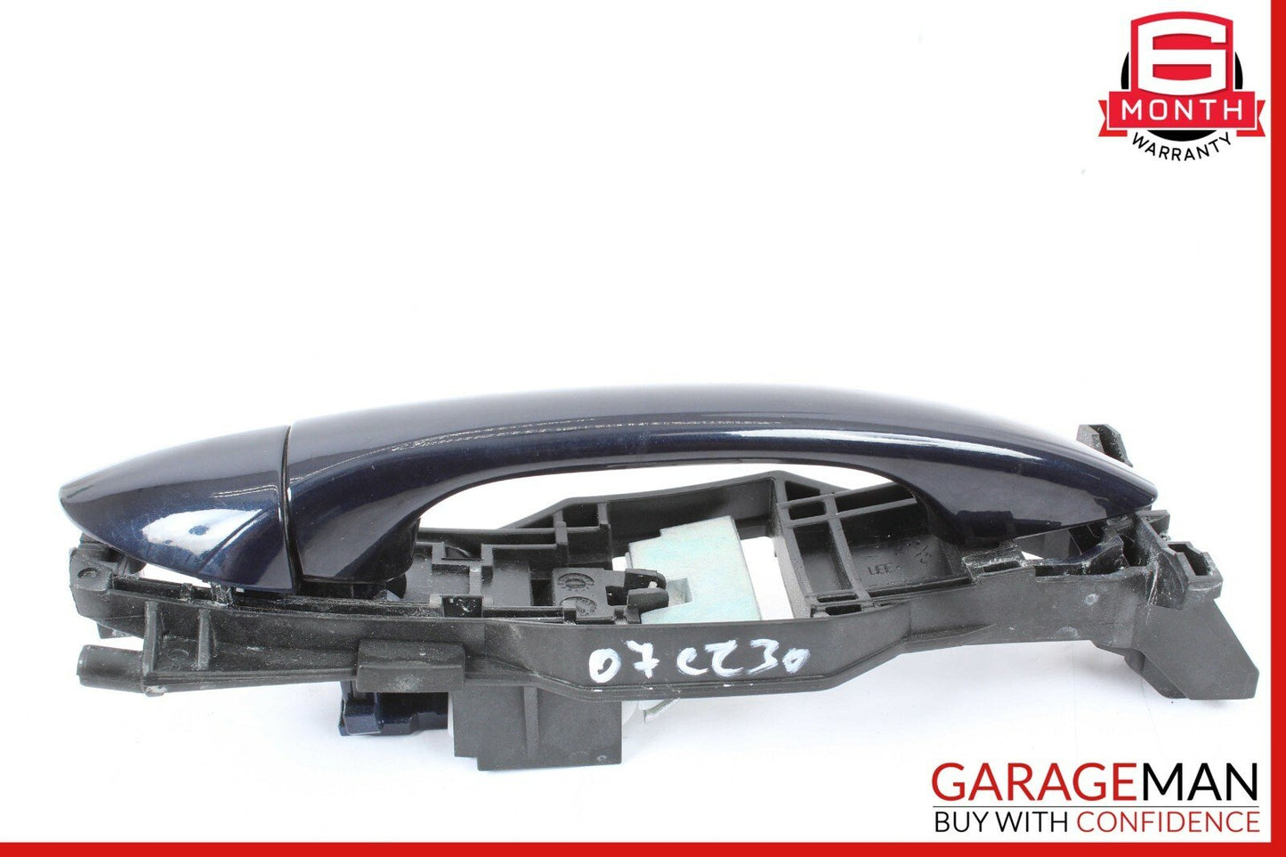 05-07 Mercedes W203 C230 C350 Front Right Side Exterior Door Handle Blue OEM