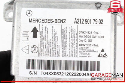 12-14 Mercedes Benz W218 CLS550 SRS Safety Control Module OEM