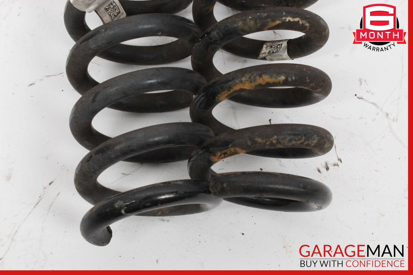 14-17 Maserati Ghibli Rear Right & Left Suspension Coil Spring Absorber Set OEM