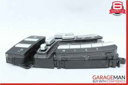 07-13 Mercedes W216 S550 CL600 Front Right Passenger Seat Control Switch Set OEM