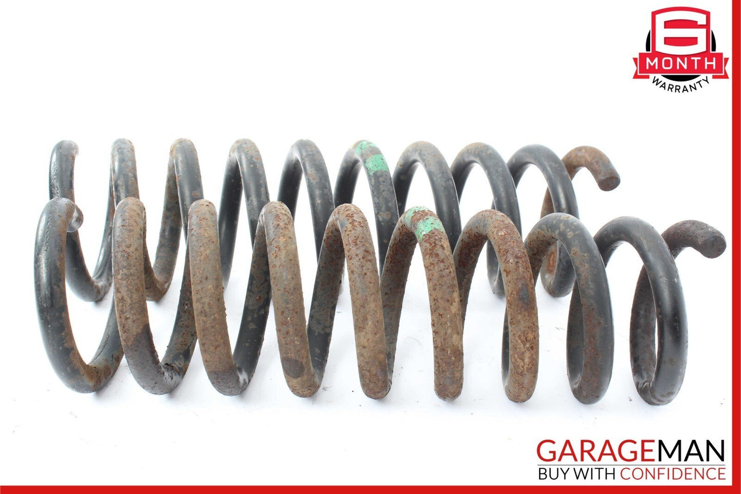 98-02 Mercedes W210 E320 E430 Rear Suspension Coil Spring Absorber Set of 2 Pc