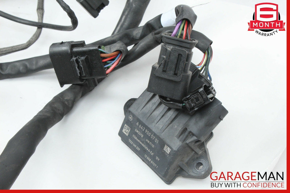 07-08 Mercedes W251 R320 CDI Diesel Engine Motor Cable Wiring Harness Assembly