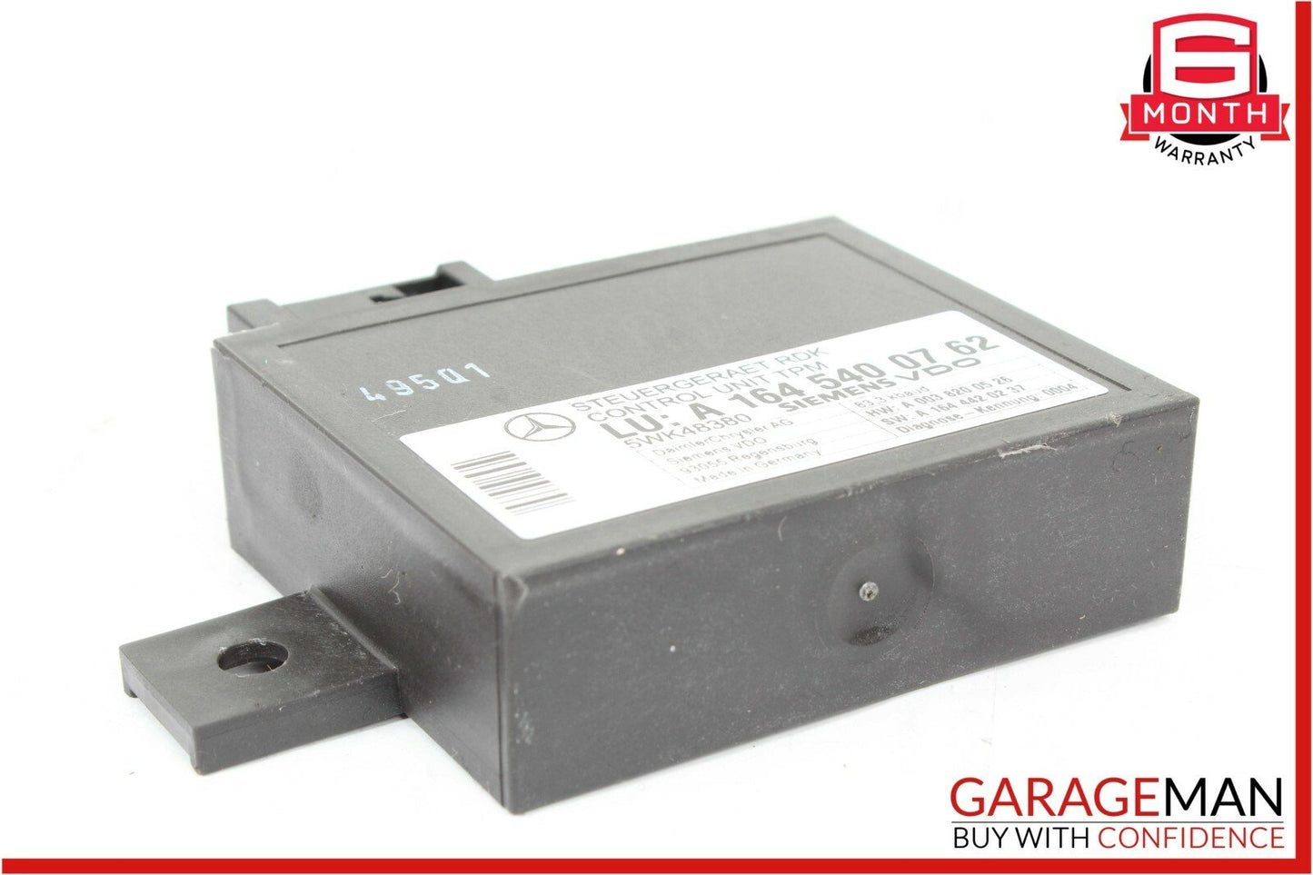 06-11 Mercedes X164 GL450 R550 TPMS Tire Pressure Control Controller Module Unit