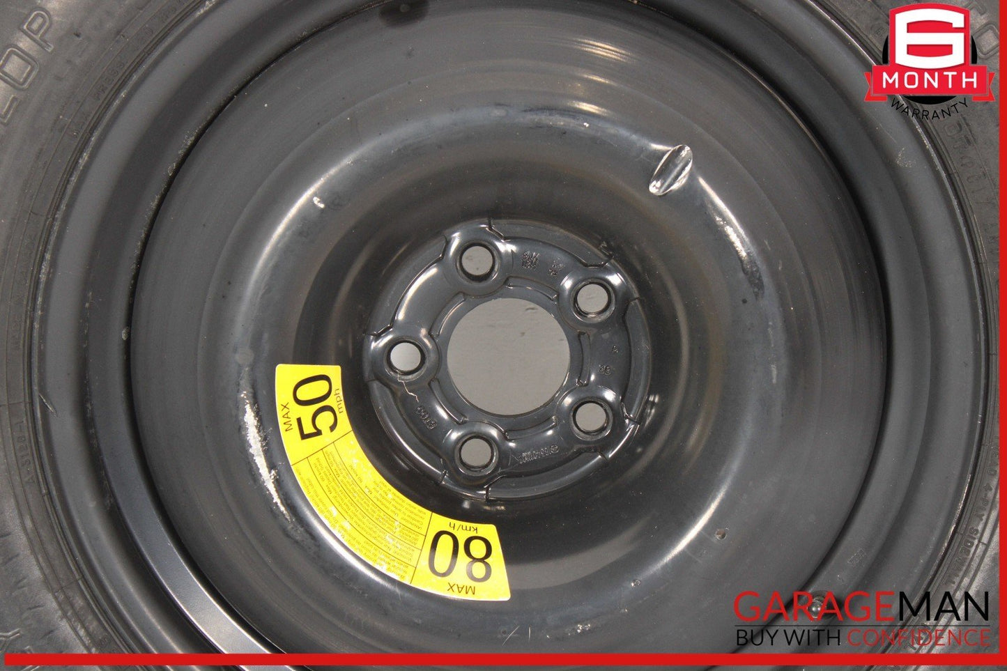 98-05 Mercedes W163 ML320 ML430 ML55 Emergency Spare Tire Wheel Donut Rim OEM