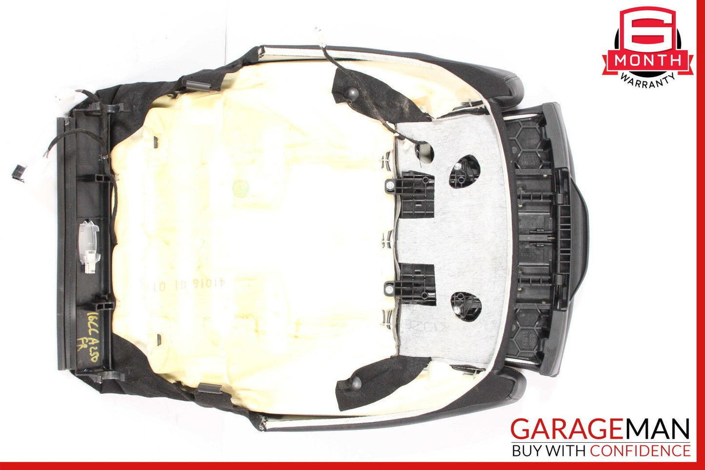 14-18 Mercedes W117 CLA250 Front Right Lower Bottom Seat Cushion Cover Black