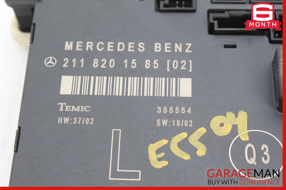 03-09 Mercedes W211 E55 E63 AMG Front Left Side Door Control Module Unit OEM