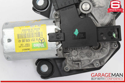 06-19 Mercedes X164 GL550 GL450 Rear Glass Windshield Wiper Motor 2518200042 OEM
