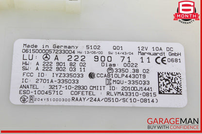 14-19 Mercedes W205 C300 S600 GLC350 S550 Keyless Go Entry Control Module OEM