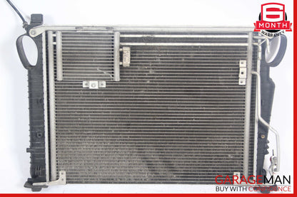 03-08 Mercedes R230 SL500 Engine Radiator A/C AC Air Condenser Oil Cooler Assy