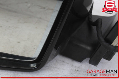 10-11 Mercedes W204 C300 C250 C350 Front Left Side Rear View Door Mirror Black