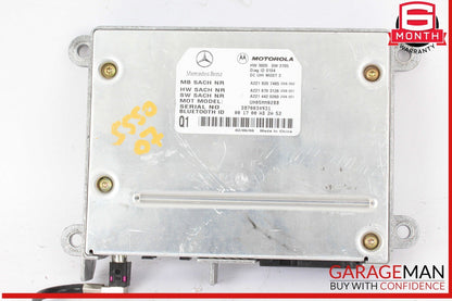 07-13 Mercedes W221 S550 S600 S63 AMG Bluetooth Control Module 2218207485 OEM
