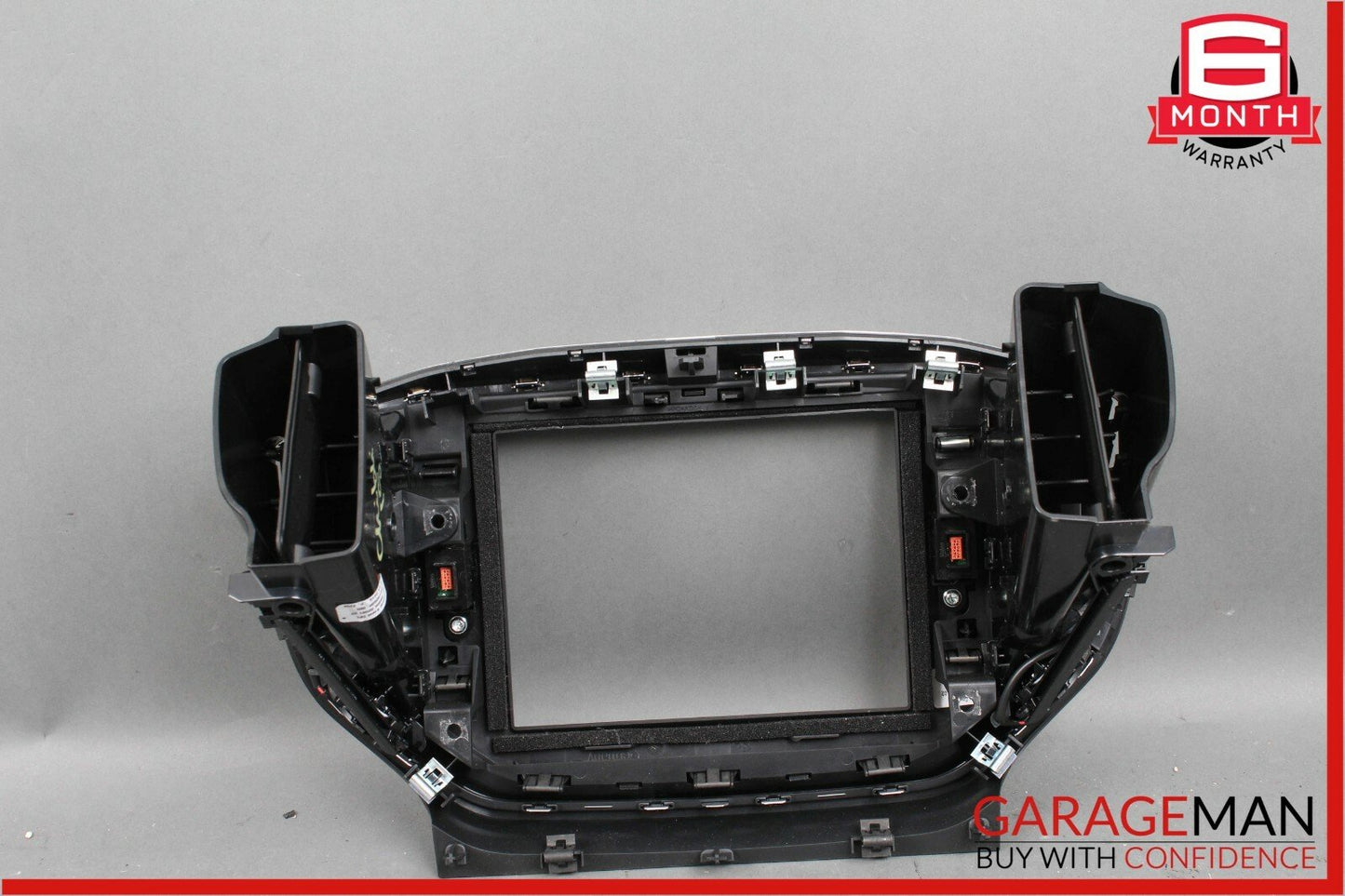 14-17 Maserati Ghibli Center Dash Display Surround A/C Air Vent Trim Assembly