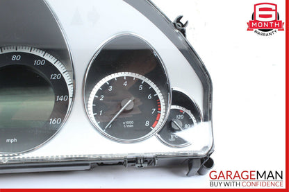 10-13 Mercedes W212 E350 E550 Instrument Cluster Speedometer 2125409647 OEM