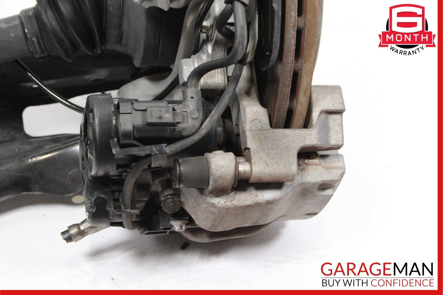 15-20 Mercedes W205 C300 Rear Right Spindle Knuckle Hub CV Shaft Rotor Disc Assy