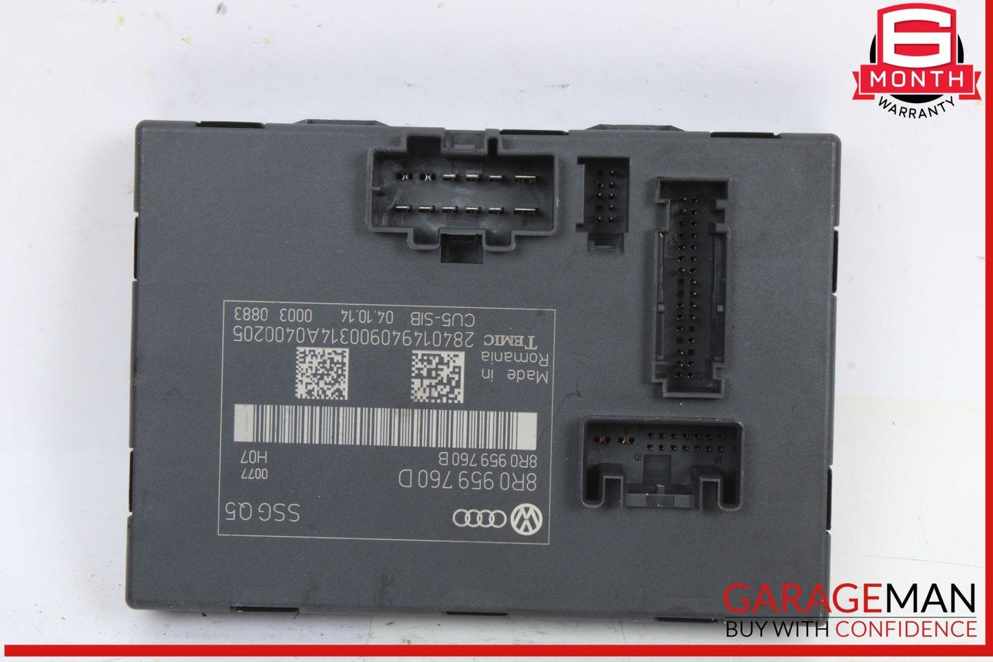 2013-2017 Audi Q5 Front Left Seat Control Module 8R0959760D OEM
