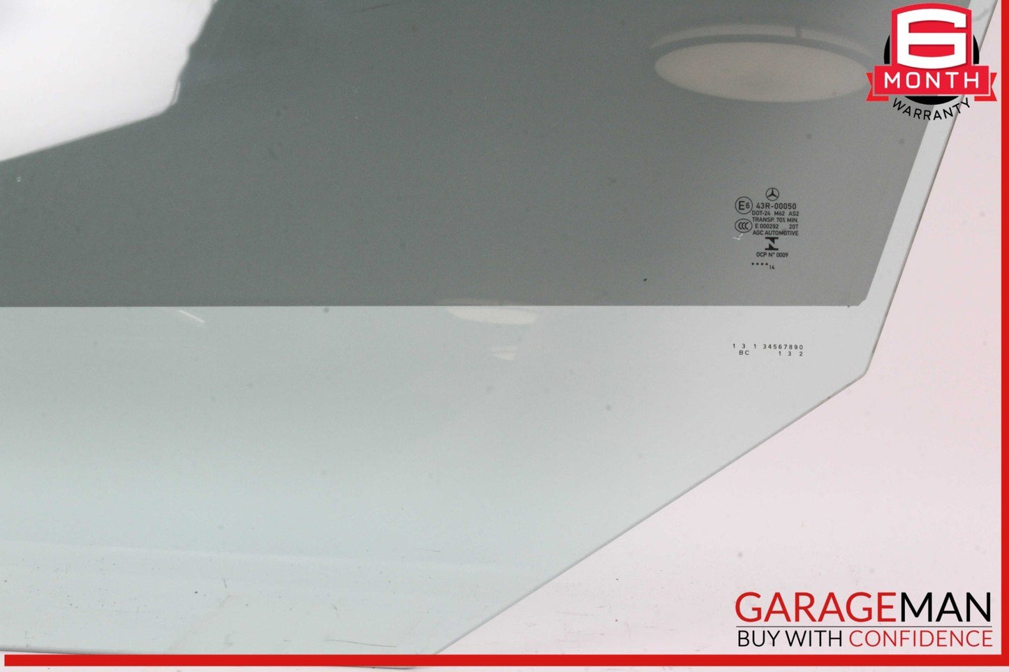 10-16 Mercedes W212 E350 E400 E550 Front Left Driver Side Door Window Glass OEM