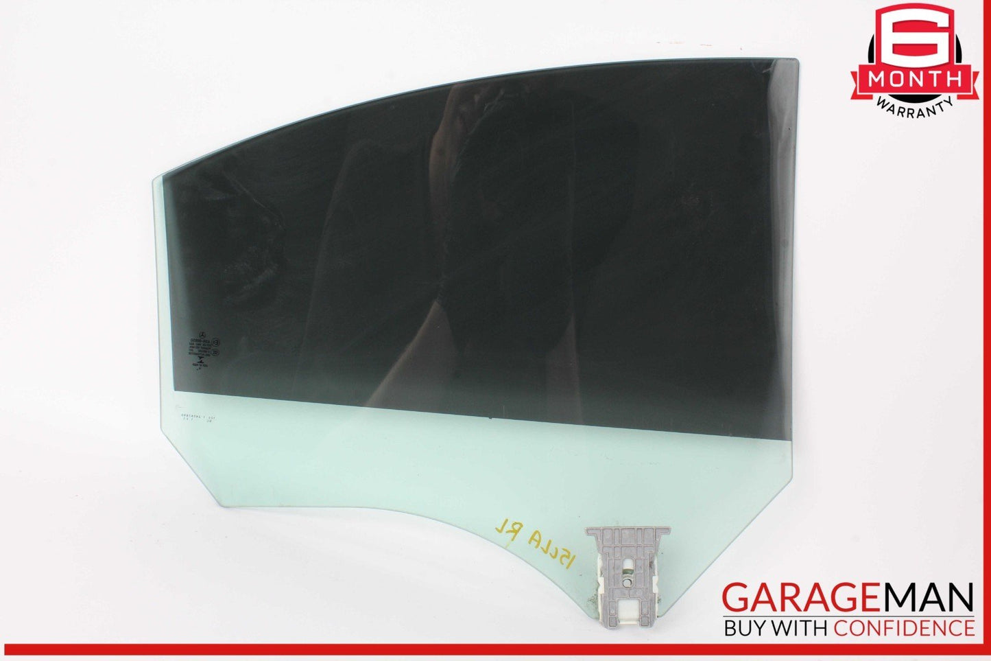 14-18 Mercedes W117 CLA250 Rear Left Driver Side Door Window Glass OEM