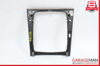 08-15 Mercedes W204 C300 4MATIC Center Console Shift Shifter Bezel Trim OEM