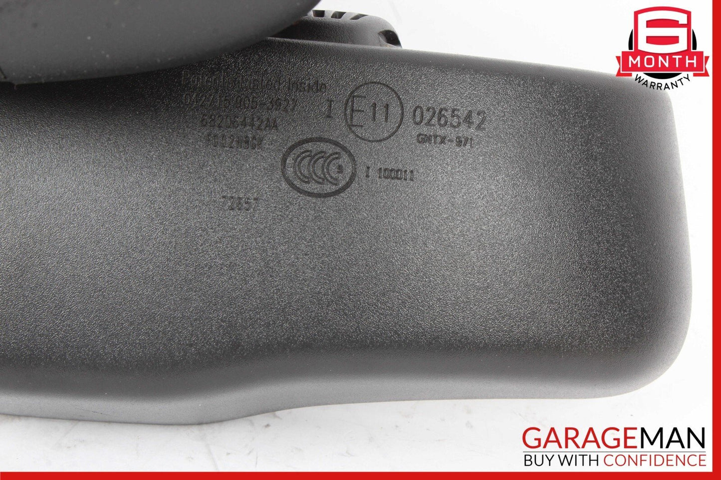 14-17 Maserati Ghibli Interior Top Upper Rear View Mirror Black 68206442 OEM