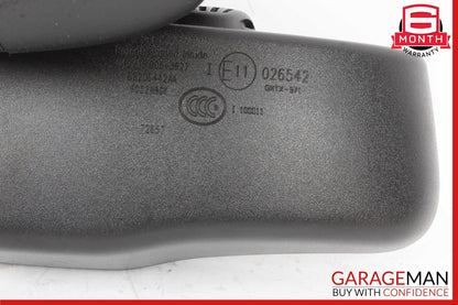 14-17 Maserati Ghibli Interior Top Upper Rear View Mirror Black 68206442 OEM