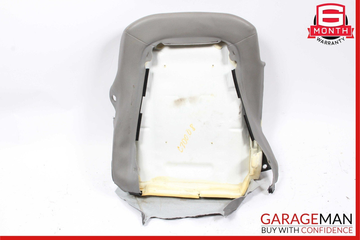 08-14 Mercedes W204 C300 Sedan Front Right Side Top Upper Seat Cushion Grey