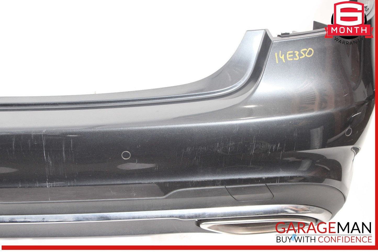 14-16 Mercedes W212 E350 E400 Rear Bumper Cover Shell Panel OEM