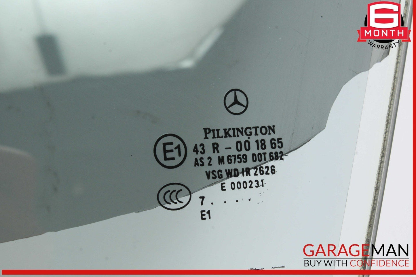 07-14 Mercedes W216 CL550 CL63 AMG Front Left Driver Side Door Window Glass OEM