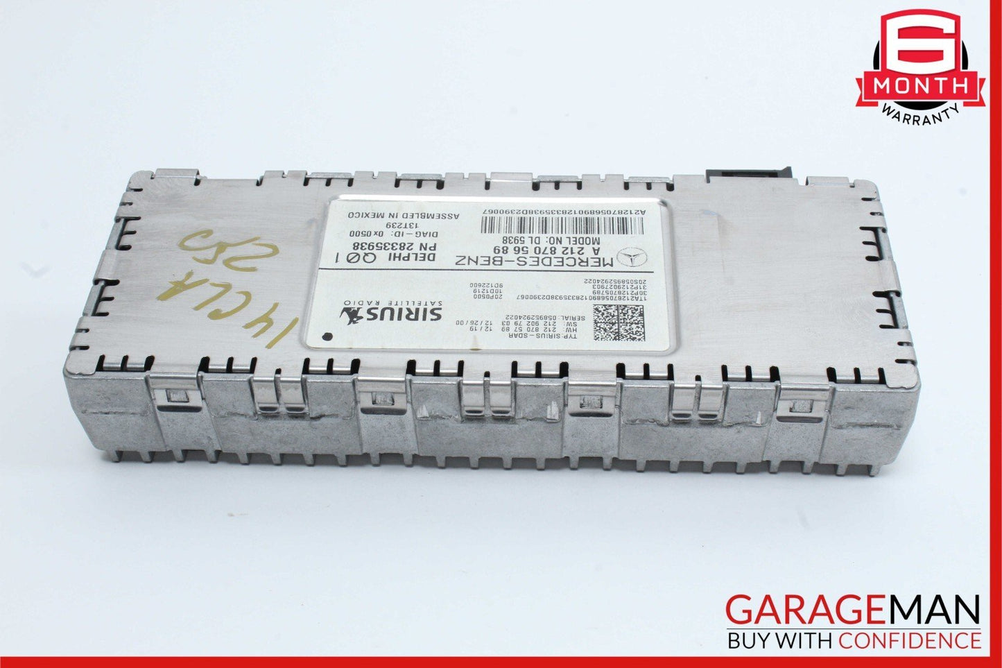 10-17 Mercedes W117 CLA250 Sirius Satellite Radio Receiver 2128705689 OEM