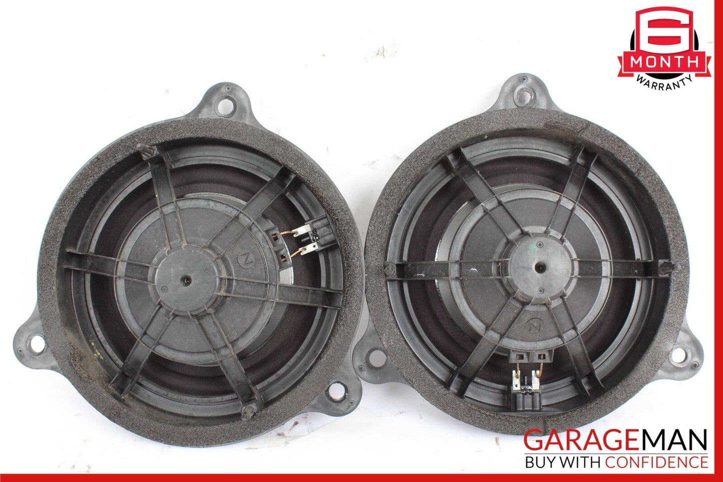 13-19 Nissan Leaf Rear Left & Right Door Sound Audio Speaker Set of 2 OEM