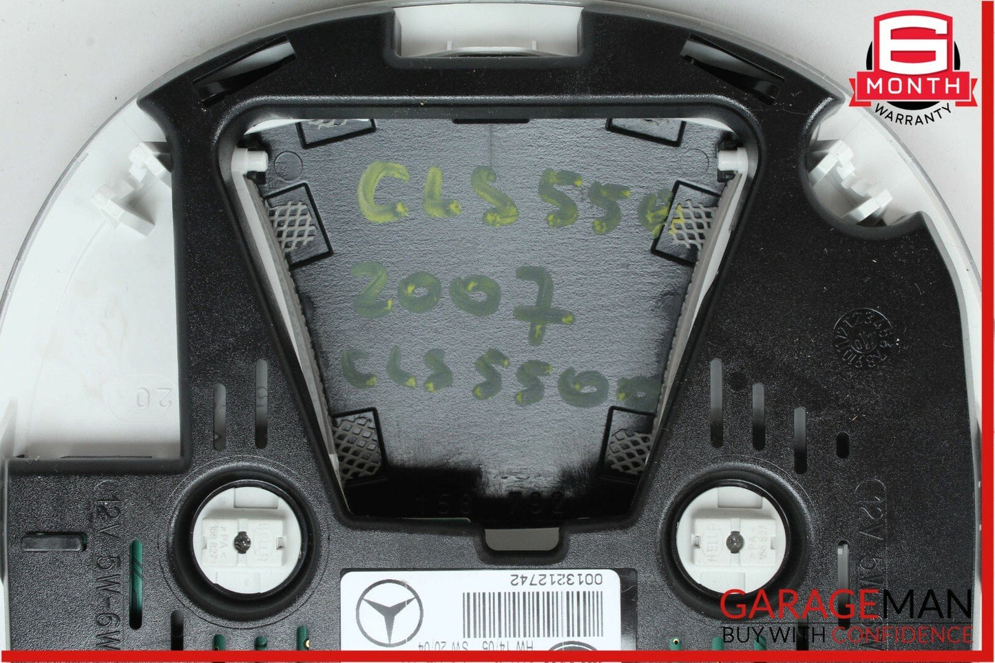 06-11 Mercedes W219 CLS550 E550 Rear Overhead Dome Light Reading 2118207501 OEM