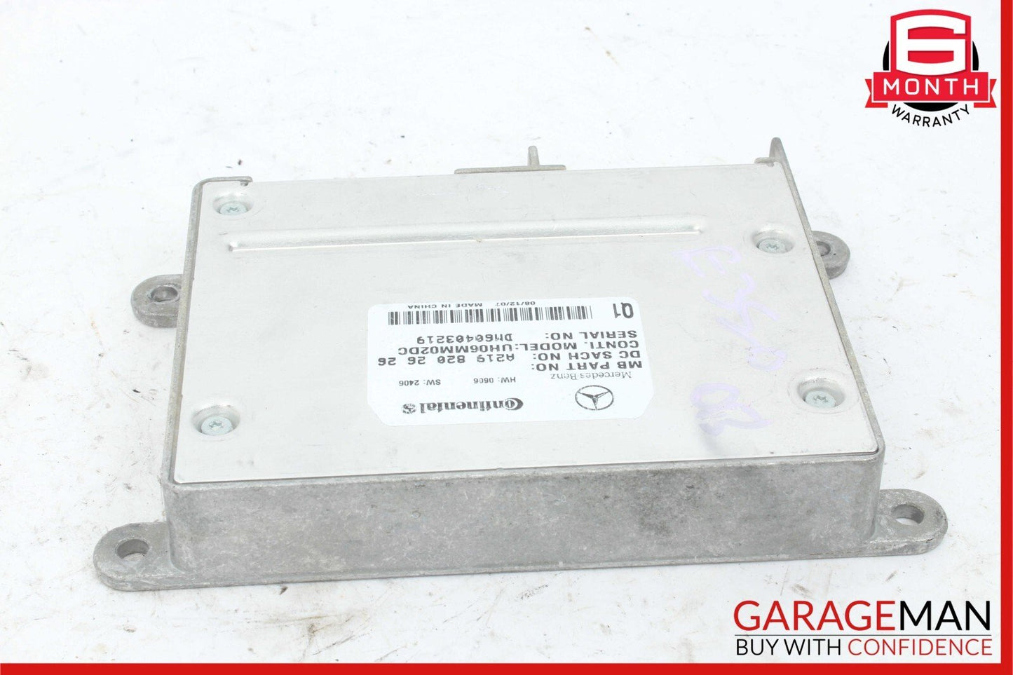 06-12 Mercedes W211 E350 SL550 Communication Control Module 2198200926 OEM
