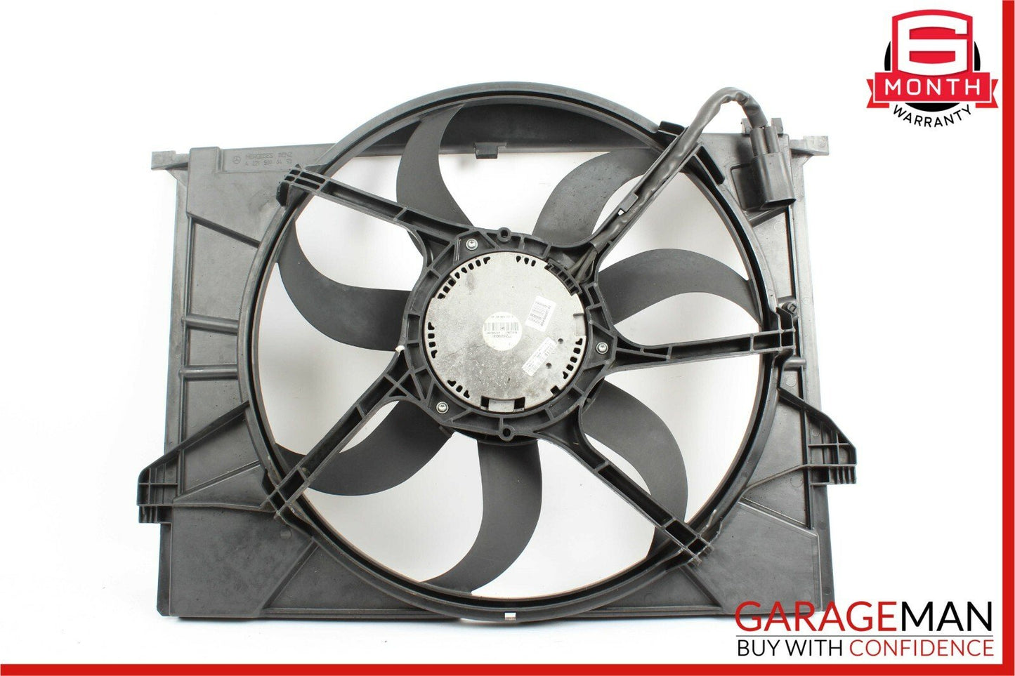 07-09 Mercedes W221 S450 S550 CL550 Engine Motor Cooling Fan Shroud Assembly OEM