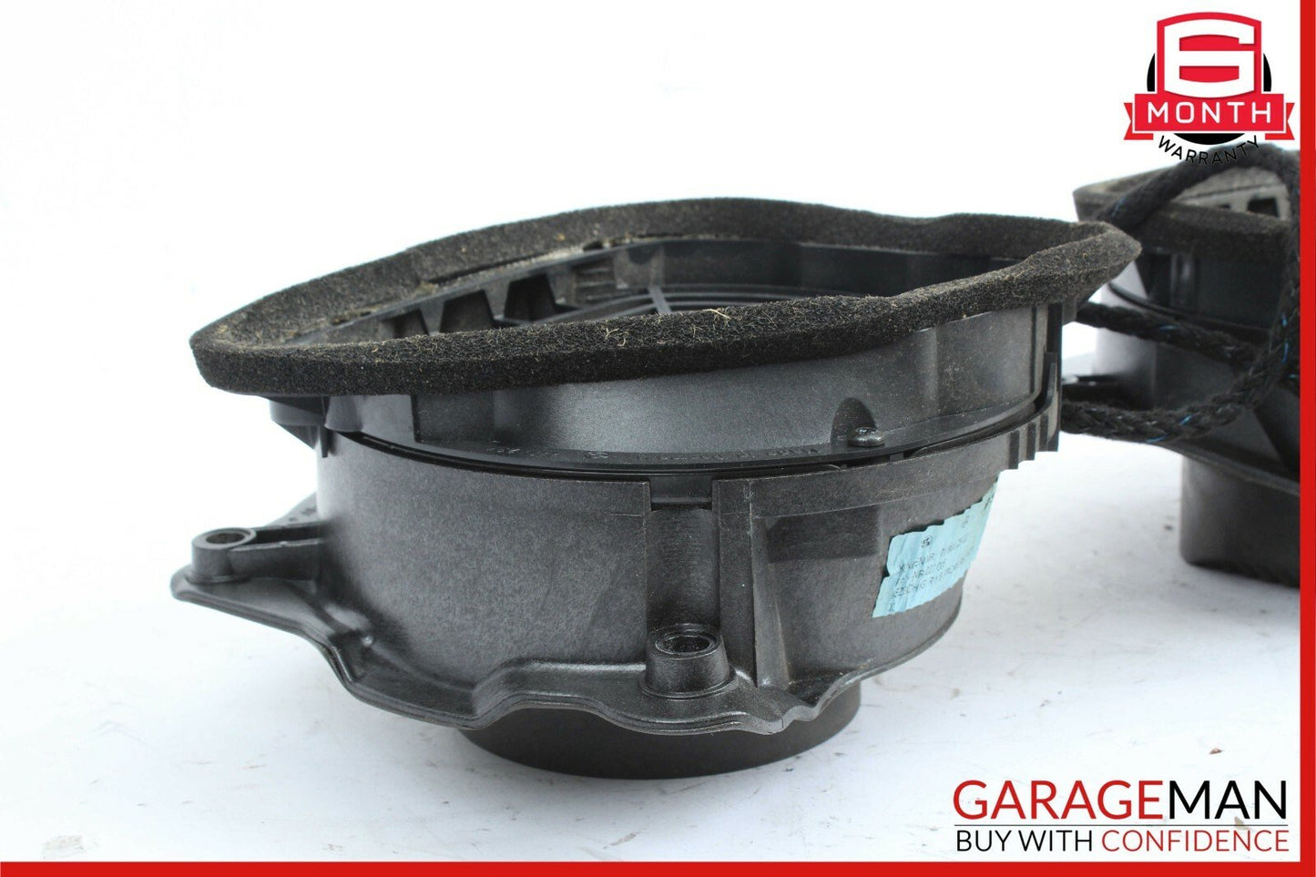 97-04 Mercedes R170 SLK320 Front Left & Right Side Door Sound Speakers Set of 2