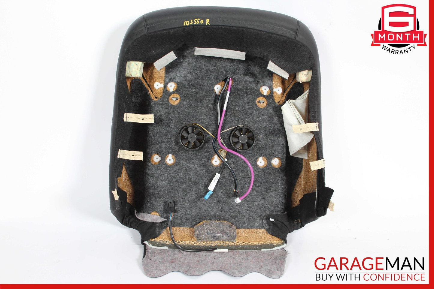 10-13 Mercedes W221 S550 S400 Front Right Side Top Upper Seat Cushion Black OEM