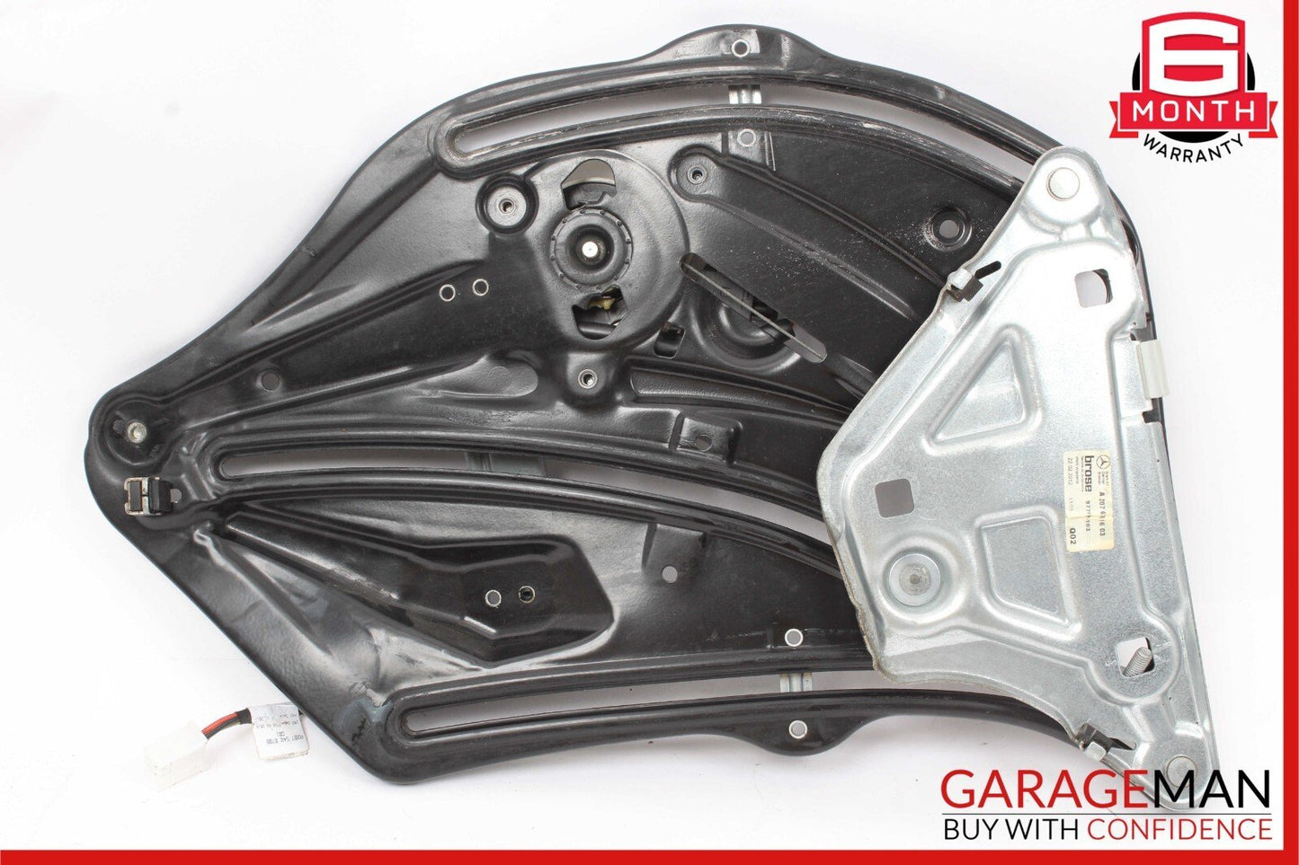10-16 Mercedes W207 E350 E400 Rear Right Window Regulator Motor Plate Assembly