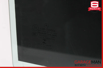 15-20 Mercedes W205 C300 350e C400 Rear Right Side Door Window Glass OEM