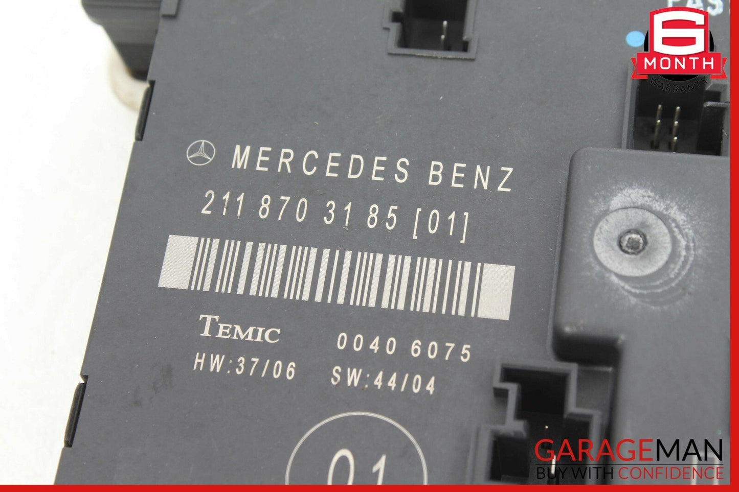 03-09 Mercedes W211 E350 E500 E63 AMG Rear Left Driver Side Door Control Module