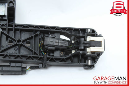 10-13 Mercedes W212 E350 E63 Rear / Front Right Side Exterior Door Handle Gray