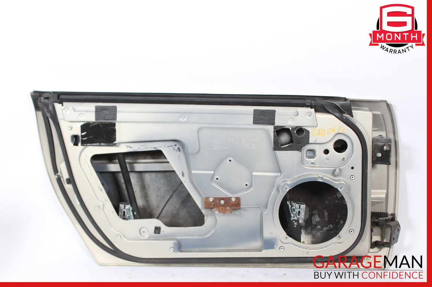 04-09 Cadillac XLR Left Driver Side Door Shell Frame Panel OEM
