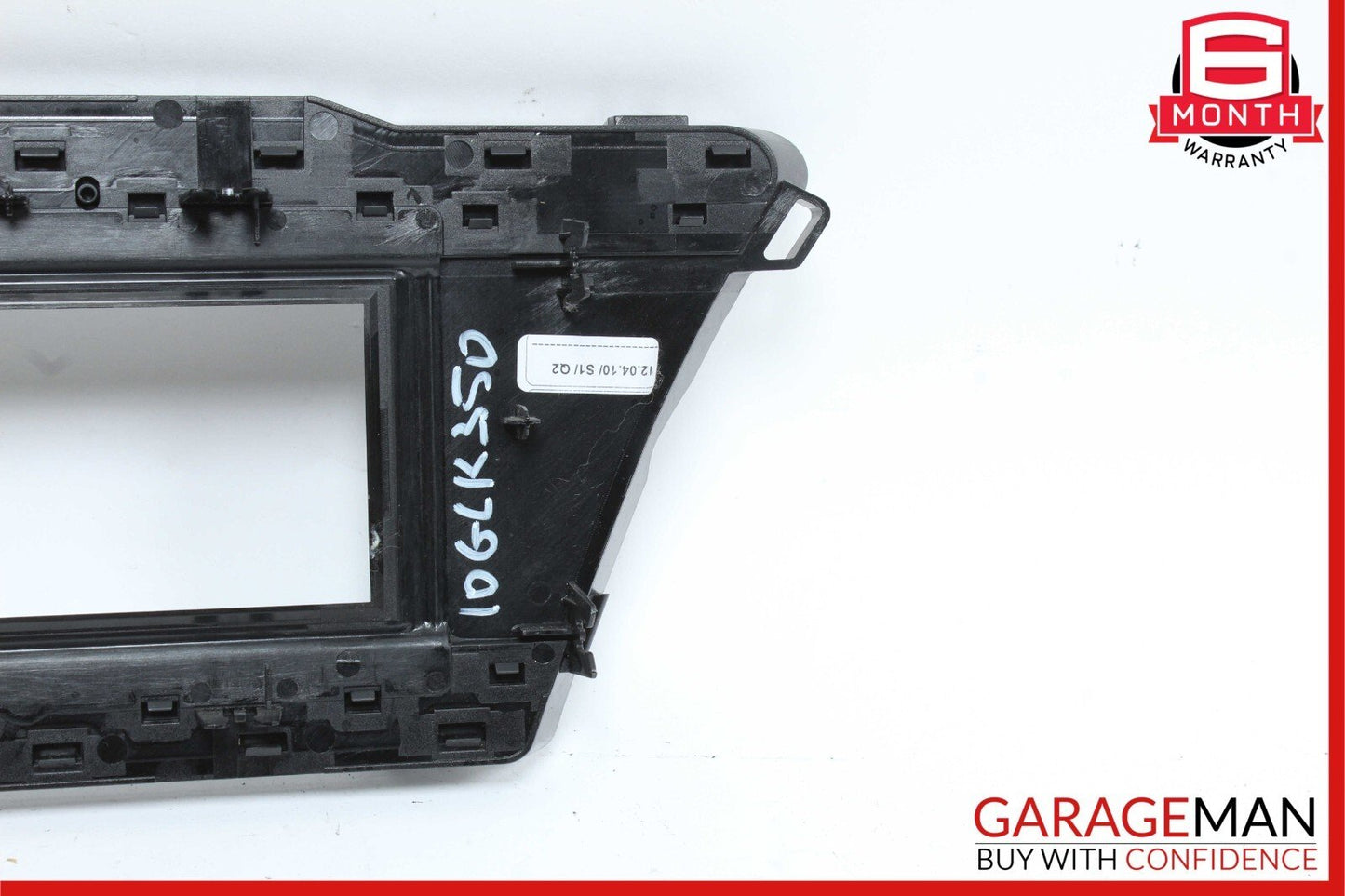 10-12 Mercedes X204 GLK350 Dashboard Screen Display Trim Cover Black OEM
