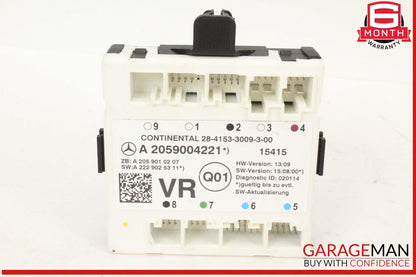 15-20 Mercedes W205 C300 Front Right Passenger Side Door Control Module Unit OEM