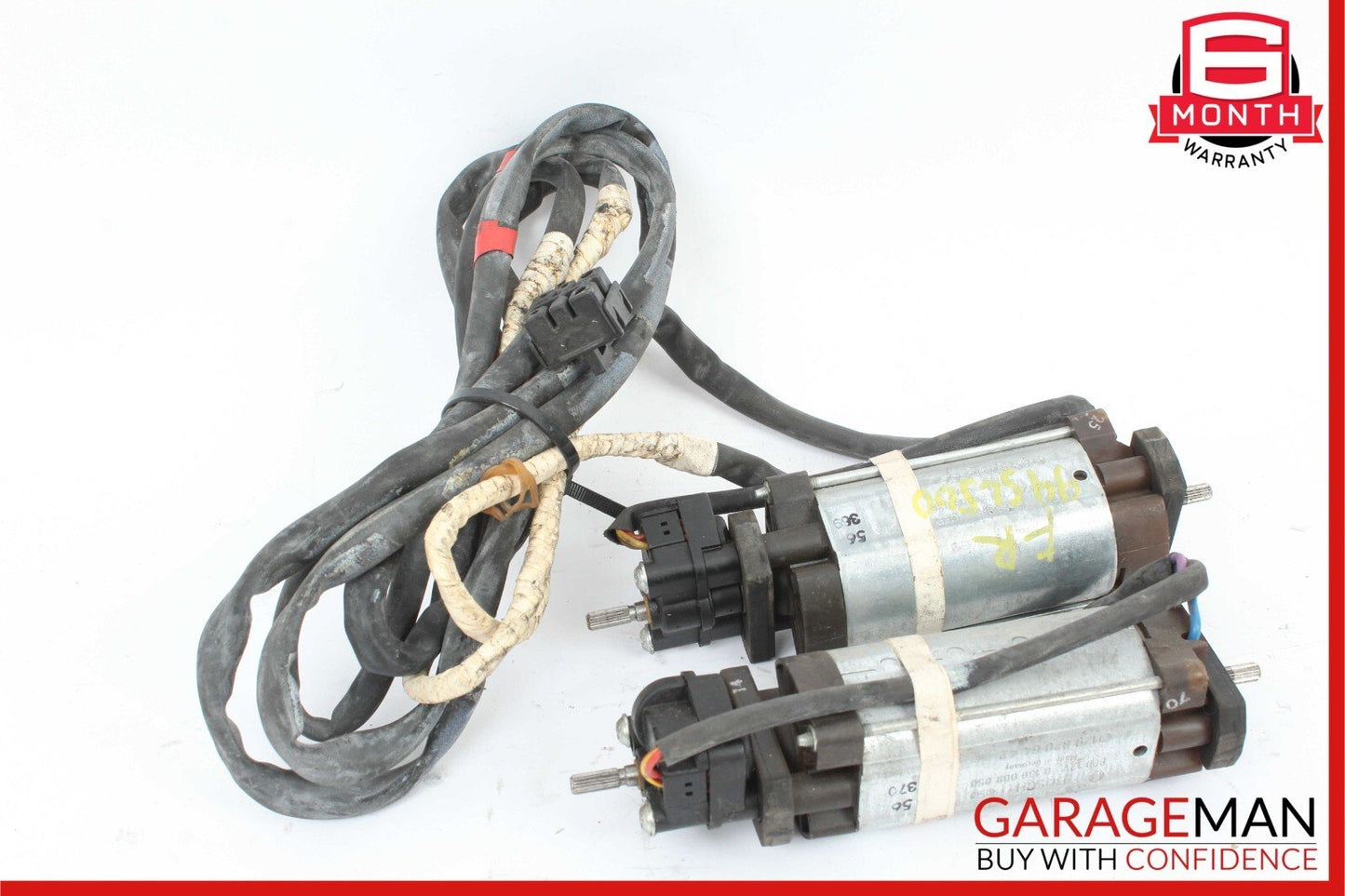 90-02 Mercedes R129 SL500 Front Right Seat Motor 1298206442 Set of 2 Pc OEM