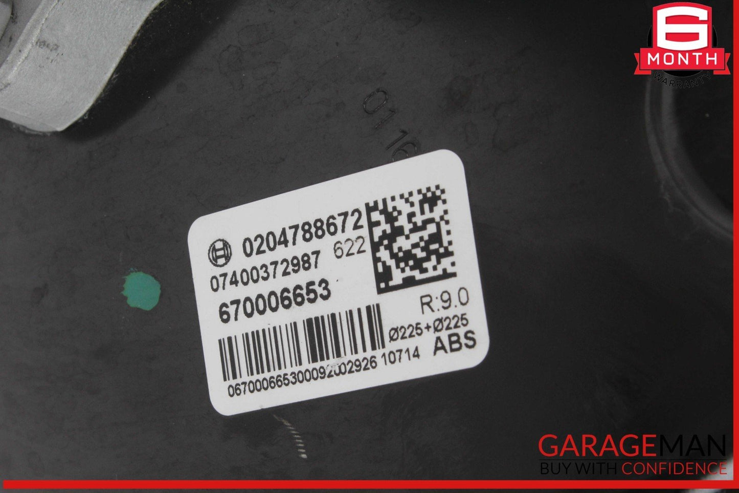 14-20 Maserati Quattroporte S Power Brake Booster Master Cylinder 670006653 OEM