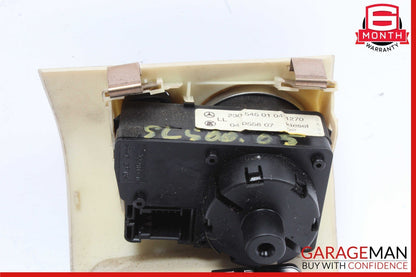 03-12 Mercedes R230 SL500 Headlight Lamp Control Switch Module Trim Panel OEM